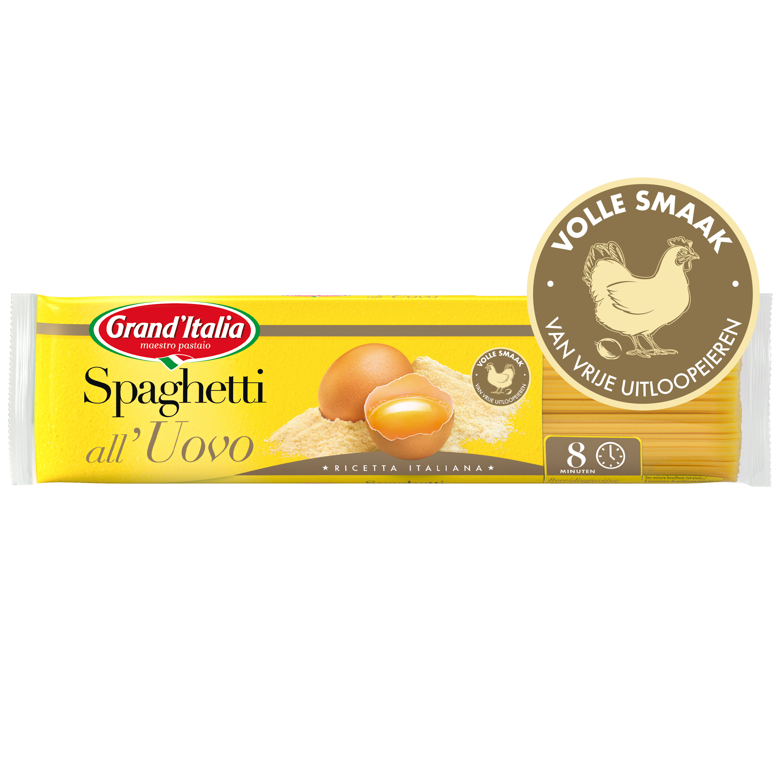 Pasta Spaghetti all'Uovo 500g claim Grand'Italia